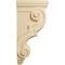 Ekena Millwork 5"W x 6 3/4"D x 14"H Large Traditional Wood Corbel, Maple CORW05X07X14TRMA - alternate 2